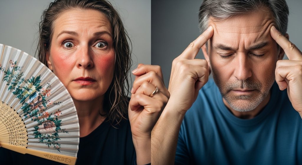 Menopausia y Andropausia: Guía de supervivencia emocional para el matrimonio.